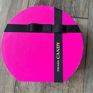 Prada Candy Fuchsia Round Box/ empty box
